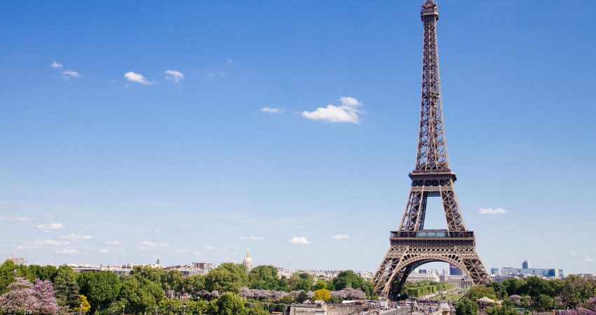 Eiffel Tower at Paris, France